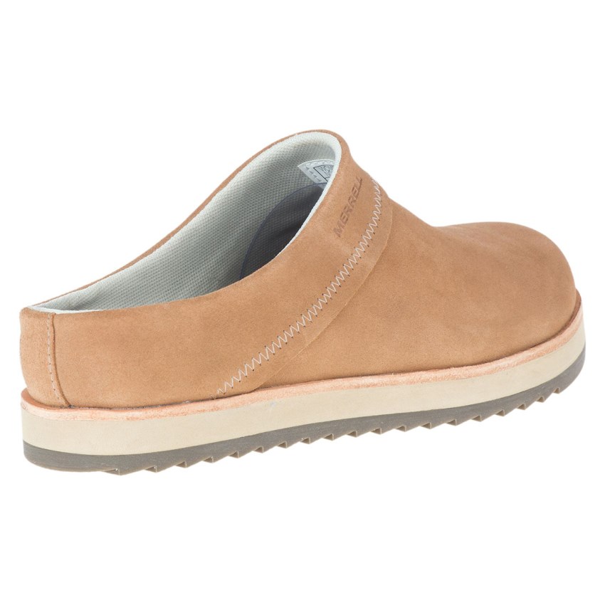 Sabots Merrell Juno Clog Suede Marron Clair Femme | B.A.MLMP